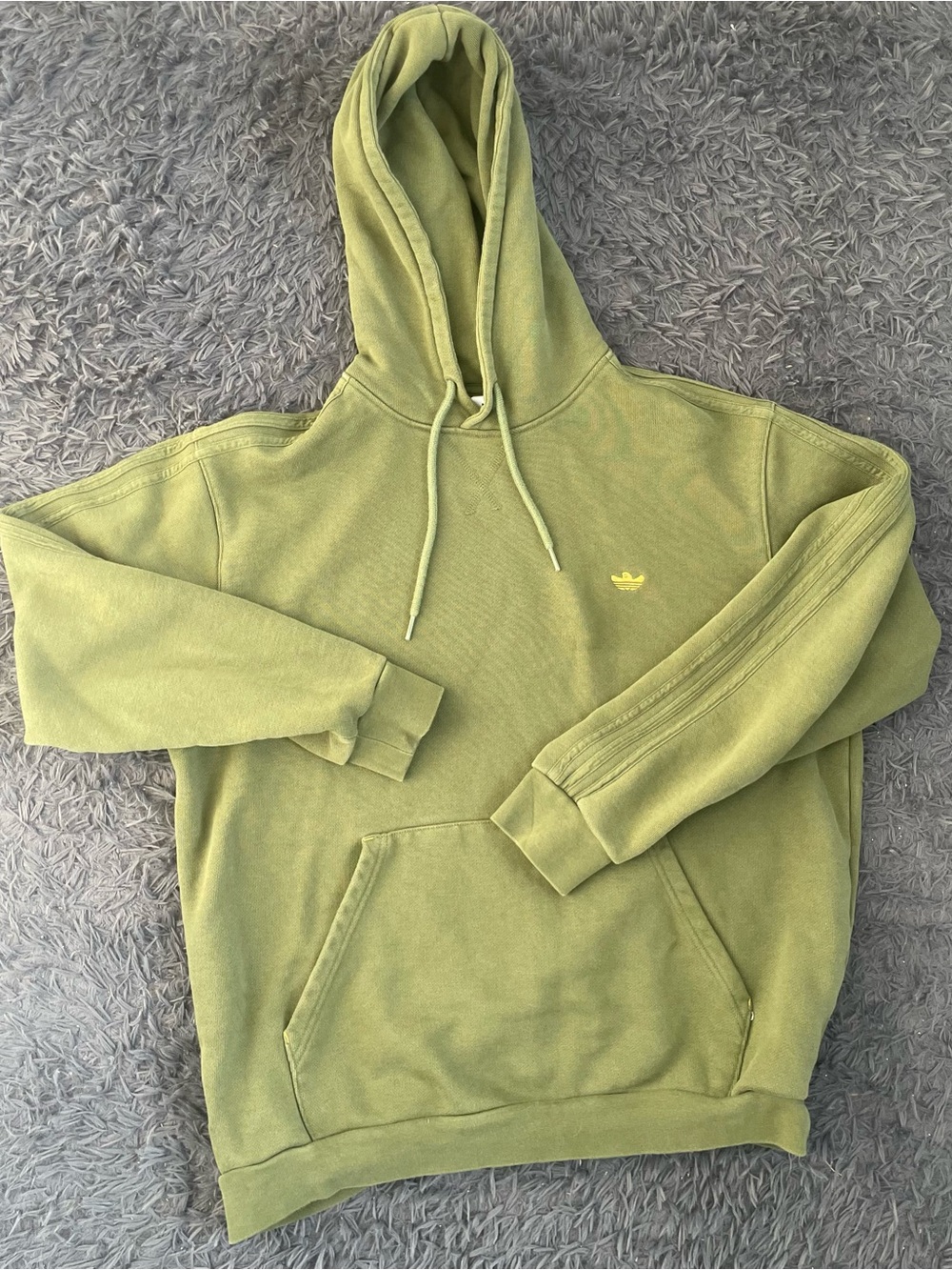 Men Size Large Heavyweight Adidas Shmoofoil Originals Hoodie Sweatshirt